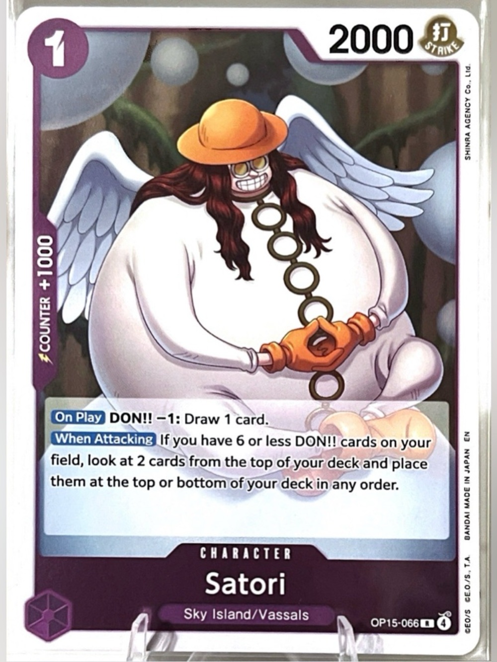 One Piece TCG: Adventure On Kami’s Island - SATORI OP15 - 066 NM